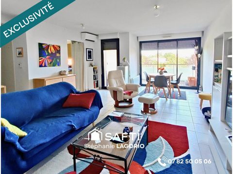 Blagnac centre – T3 de 85 m² avec balcon, calme et parking