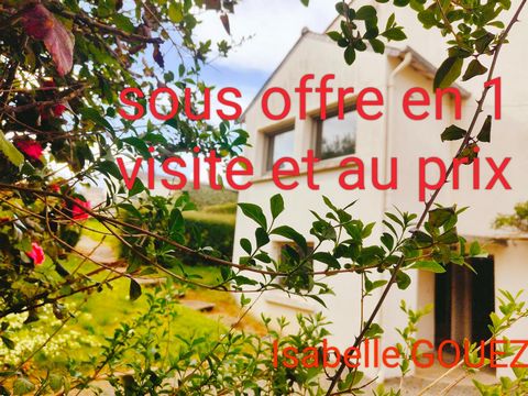 MAISON 3 CHAMBRES PROCHE CENTRE DE GUINGAMP JARDIN