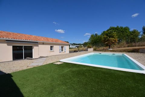 Maison de PLAIN-PIED Soyaux à vendre 3 chambres, jardin, piscine proche de ANGOULEME (16)