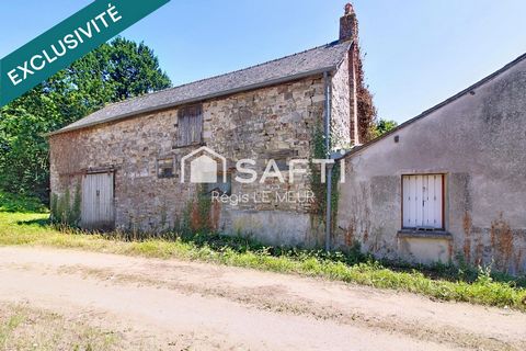 Maison et longère à rénover sur terrain de 1200m2