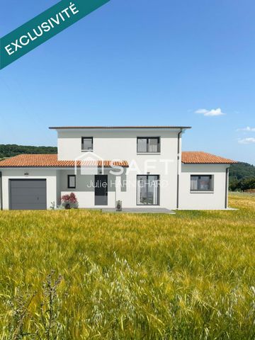 TERRAIN viabilisé sur une parcelle de 4753m2 dont 19 ares constructibles