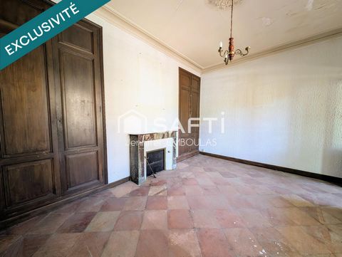 Maison de charme en pierre en centre bourg à renover intégralement