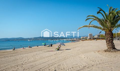 FREJUS PLAGE à pied des commerces et de la mer