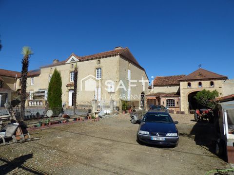 Maison de maître de 300 m² sur terrain 13540 m², 4 chambres, gîte