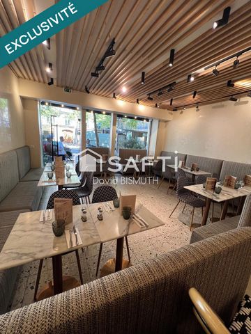 FONDS DE COMMERCE RESTAURANT 70 m2 SANS EXTRACTION 40 COUVERTS INTERIEUR 18 PLACES EN TERRASSE PARIS 17 AVENUE DE VILLIERS