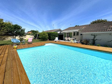 Maison T4 110 M2 ,terrain 957m2, piscine , garage