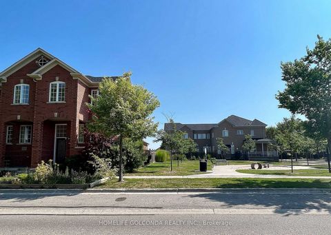 Welcome To Cornell Community, A Family Friendly Neighborhood. An Absolute Beautiful End Unit Townhouse, Feels Like Semi-Detached Located Next To A Park And Overlooking Walking Trail. 2 Storey, Spacious 2 Bedrooms Both With 3pc Ensuite, Hardwood Floor...