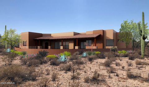 Located perfectly between Cave Creek and Carefree, this new custom construction home will be built to suit the desires of even the most discerning buyer. With 4,795 of combined indoor and outdoor covered living spaces, you'll get the absolute most ou...