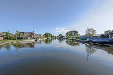 At Waterpark Terkaple there are three different types of holiday homes, all of which are located on the water's edge. There is the ground floor 4-pers. water cottage (NL-8542-03). There is a living room with TV and an open kitchen with microwave and ...