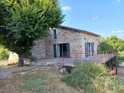 Hier is een prachtig pand om u te presenteren, in het zuiden van de Ardèche, in het kleine landelijke stadje Mercuer met 1200 inwoners, niet ver van de agglomeratie AUBENAS. We zijn in de aanwezigheid van een prachtig stenen huis, minder dan 10 jaar ...