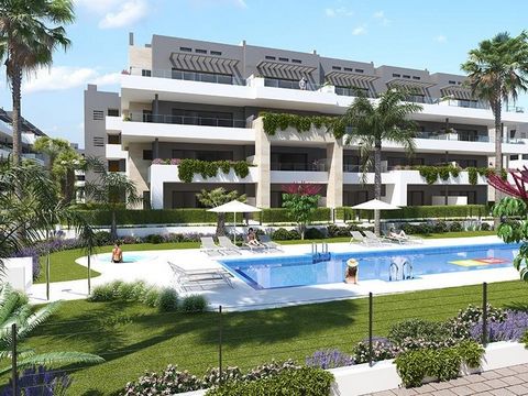 We are lucky to be able to present this wonderful new build in Play Flamenca!~~Choose between ground floor, apartment or penthouse with roof terrace. You can also choose between 2-3 bedrooms and 1-2 bathrooms. It is possible to choose material, color...