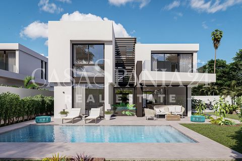 The residential complex consists of 9 single-family villas, each with a beautiful garden with native plants, an outdoor swimming pool and a sun terrace to fully enjoy the Mediterranean lifestyle. The villas are distributed over two floors, as well as...