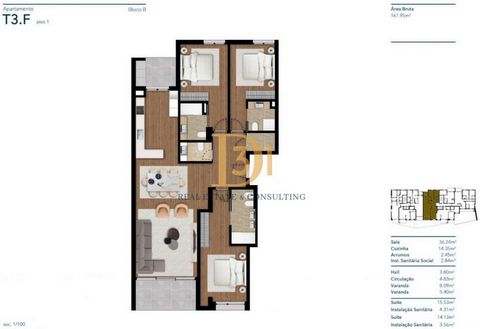 Hinton é um novo empreendimento imobiliário localizado em Santa Luzia, Funchal. Oferece apartamentos modernos de 1 a 4 quartos, com varandas generosas e garagem. Localizado em uma área tranquila com fácil acesso a transportes públicos e perto do jard...