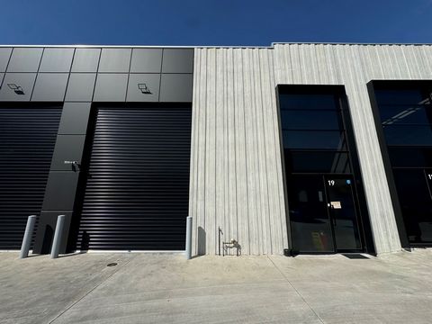 Featuring architecturally designed facade and premium fittings and fixtures this is the last available unit in the brand-new Orchard Business Park. Features: - Warehouse area: 129m2 - High internal clearance (7m) - Remote control electric roller door...