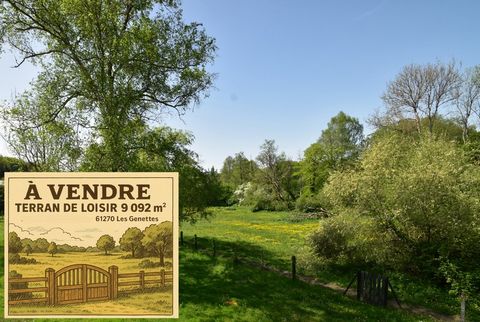 À vendre Terrain de loisir de 9 092 m² Les Genettes (61270)