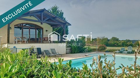 Villa T6, jardin, piscine et point de vue
