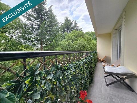 Appartement rénové avec balcon, vue dégagée et cadre verdoyant