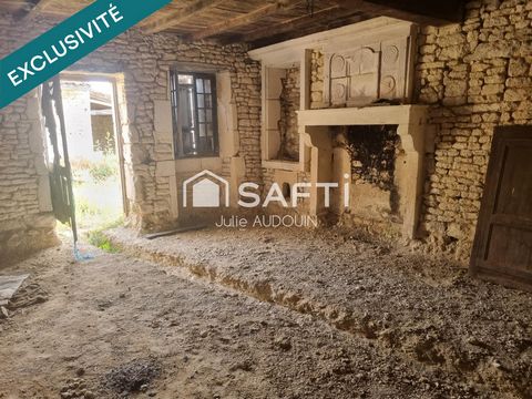 Maison à rénover - 10 min de Matha et Aulnay