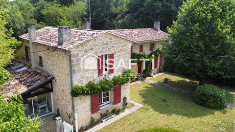 Maison en pierres, cachet, parc arboré, dépendances