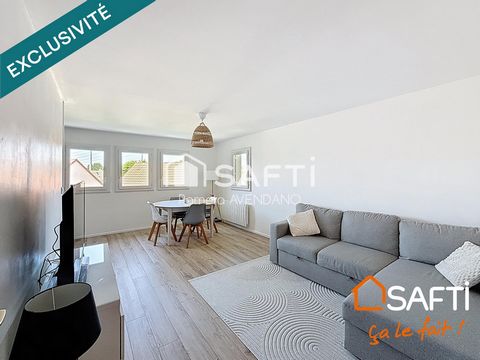 APPARTEMENT DUPLEX T3 de 68,06 m², 2 CHAMBRES à LESIGNY 77150