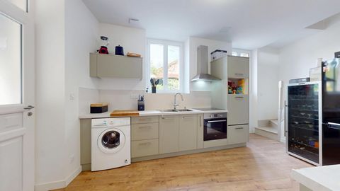 Belle rénovation maison en pierre sans jardin