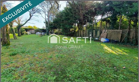 Terrain plat centre de Saujon et forage