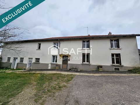 Ancienne ferme à rénover avec 2 logements, dépendances et jardinet