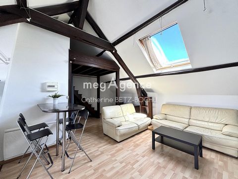IDEAL INVESTISSEUR : CHARMANT STUDIO REFAIT A NEUF SOUS LES COMBLES AVEC MEZZANINE