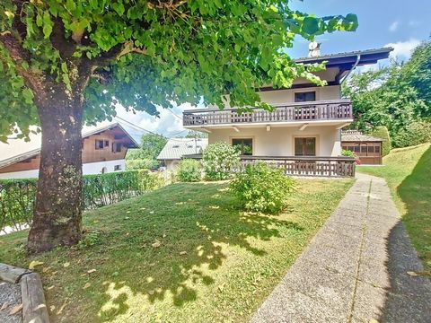 Chalet avec 3 appartements dans le centre de Saint Gervais