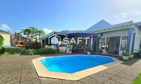 Villa d’Exception – F4 + T2 indépendant – Piscine – Terrasse 100 m² – Baie-Mahault
