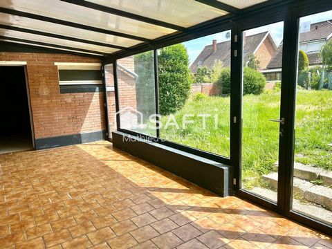Maison 3 chambres, garage et jardin