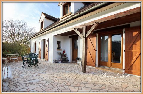Dpt Loiret (45), à vendre proche CHAMBON LA FORET et proche PITHIVIERS maison 160 m² + sous/sol- Terrain arboré - 4 ch - 1 bureau