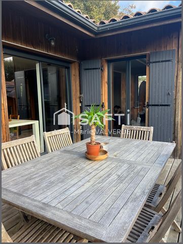 JOLIE MAISON- 102m²- terrain 765 m²-LACANAU VILLE