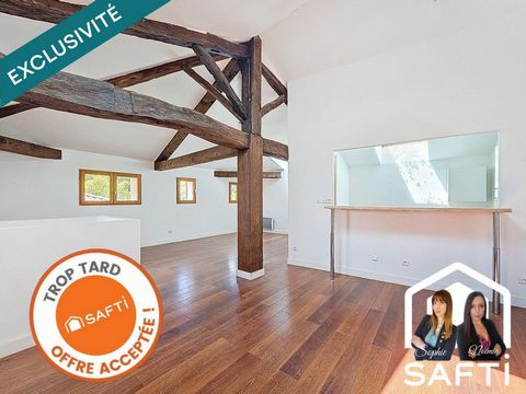 Appartement lumineux de 79 m² au cœur du village de Saint-Antoine-l’Abbaye