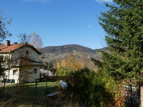 Bussang (88) à vendre maison mitoyenne T4 de 70m² , terrain 600m² environ