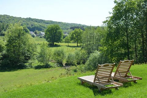 Visit this beautiful holiday home in Gesves, Belgium, which features a relaxing sauna and an electric car charging point. The spacious holiday home is ideal for large groups of nature lovers. Start the day with a healthy walk in the forest, which is ...