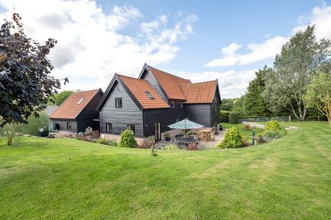 Glorious Bright Barn. Down a private shared driveway for two properties and set in almost half an acre of beautifully landscaped gardens, is your ideal country retreat. With five bedrooms, two bathrooms and detached annexe, not to mention infinitely ...