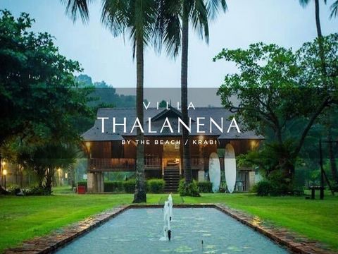 Przedstawiamy Villa Thalanena: urzekającą okazję inwestycyjną w Krabi w Tajlandii Villa Thalanena, wykwintny 4+ gwiazdkowy butikowy prywatny kurort do 41 jednostek z planem zatwierdzenia położony w zapierającym dech w piersiach pięknie Krabi w Tajlan...