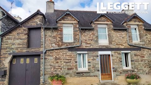 A23895ERB56 - Stone village centre house to renovate, situated in the heart of Loyataise life. You're close to Ploërmel and Brocéliande and less than an hour from Brittany's major towns. Information about risks to which this property is exposed is av...