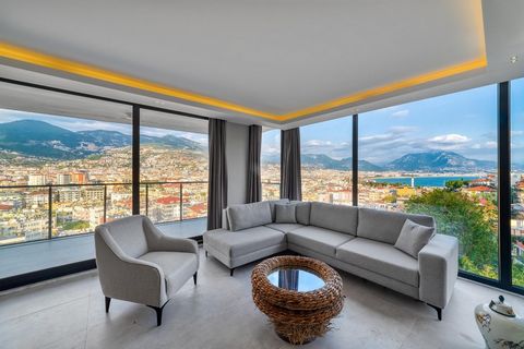 ALANYA/KASTEEL/KASTEEL) VOLLEDIG PANORAMISCH UITZICHT OP ZEE 1+1 EN 2+1 APPARTEMENT (ENKELE AKTE) 1+1 MET LUXUEUS MODERN DESIGN INTERIEUR 2+1 MOET GERENOVEERD WORDEN. ZWEMBAD BESCHIKBAAR. 2E EN 3E VERDIEPING VAN EEN GEBOUW MET 3 VERDIEPINGEN NEEM CON...