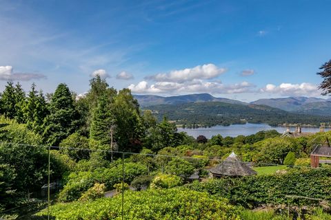 Location is key for Mallards. Nestled in leafy surrounding and elevated above Lake Windermere, this south and west facing detached house enjoys a sunny aspect and fabulous views as well as sunsets over the Lake to the undulating fells beyond. Tucked ...