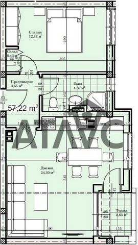 OFFRE - 8346 UNE CHAMBRE ! COMPLEXE NOUVELLEMENT CONSTRUIT ! IMMEUBLE DE CHARME ! ACCÈS CONTRÔLÉ ! ATLAS REAL ESTATE vous propose un appartement d’une chambre dans un nouvel immeuble résidentiel à l’architecture moderne et à la finition de haute qual...