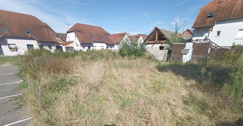 À vendre : Terrain constructible de 675m2 à Baldenheim