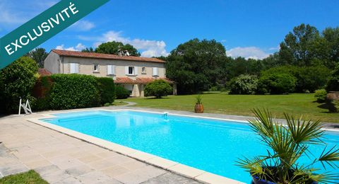 SUPERBE PROPRIETE DE 3.5 HA MAISON 8 PIECES - PISCINE - STUDIO