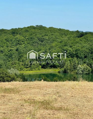 Terrain à bâtir, vue exeptionnelle à 180°.