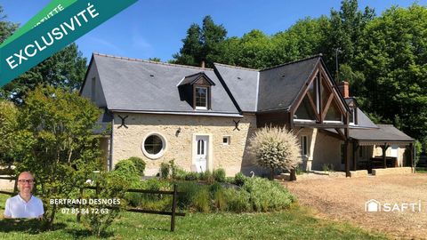 Jolie fermette restaurée dans un cadre magnifique