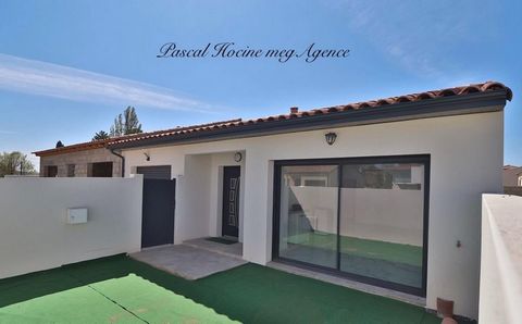 Villa plain-pied 90 M2, 3 chambres, terrain 215 M2