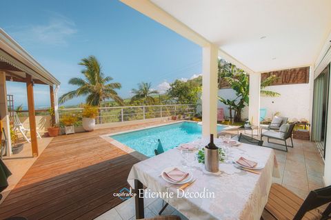 VILLA EN VENTE A TERME (3 ANS) - TYPE F4 - 100 M² HABITABLES - VUE MER - PISCINE - PETITE ILE (97429)
