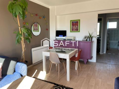 Appartement T2 très lumineux avec vue sur le massif de la Clape