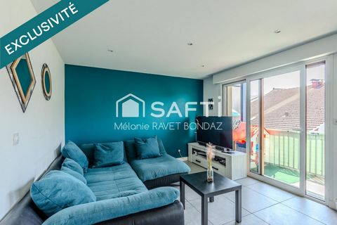 À vendre – Appartement T3 lumineux avec un grand balcon à Thonon-les-Bains
